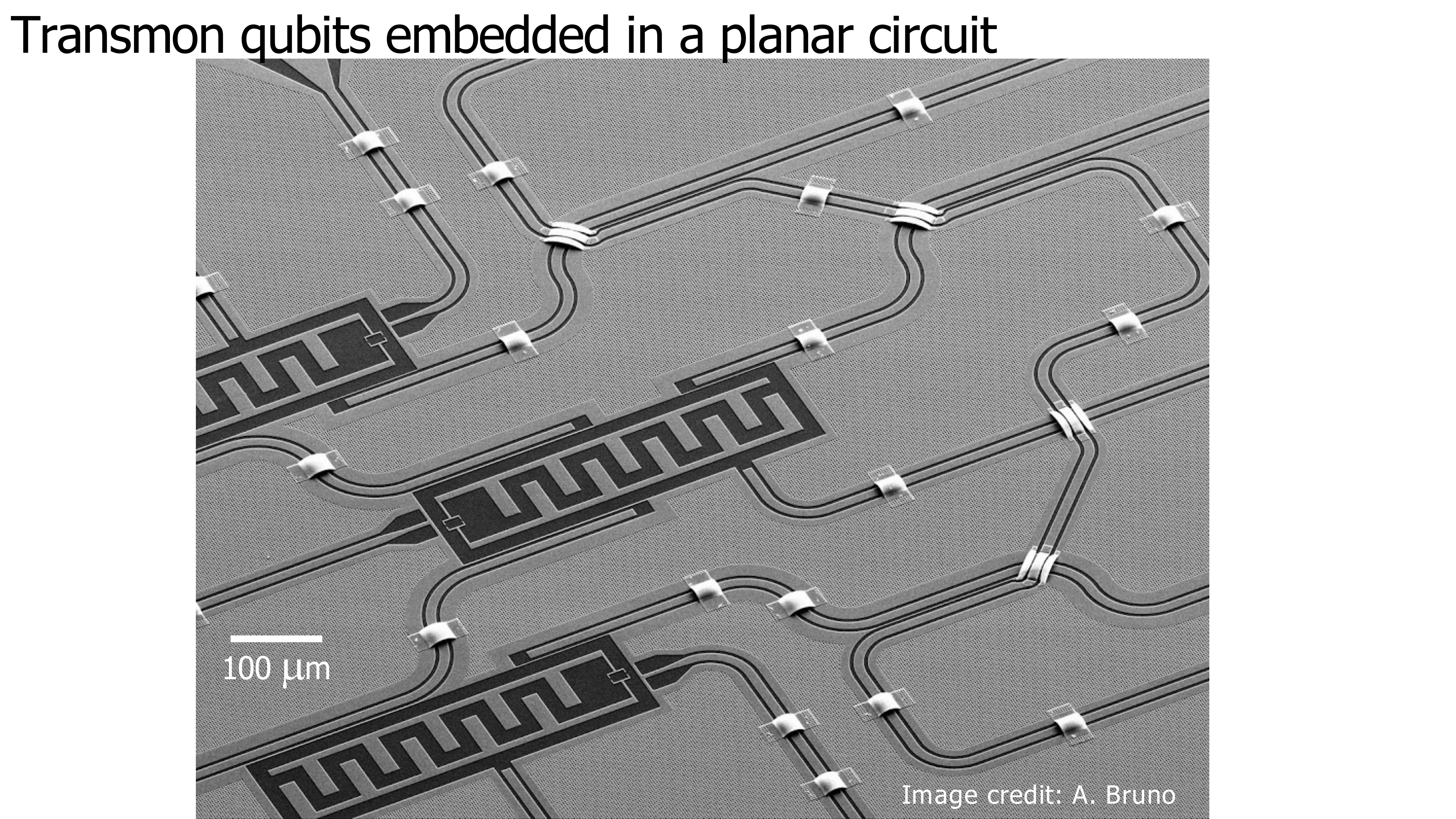 Lecture slide: Superconducting circuits as qubits